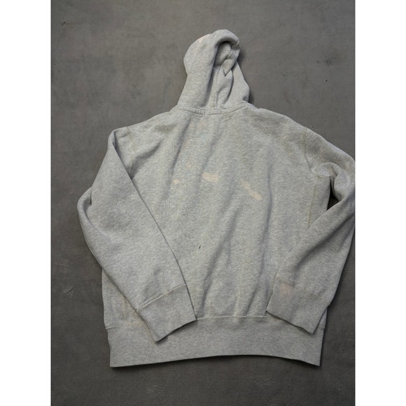 Polo Ralph Lauren Gray Full Zip Hoodie Sweatshirt Mens Size M Pony Logo - Picture 8 of 12
